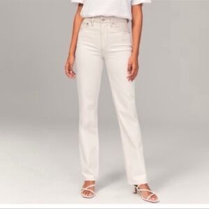 Abercrombie and fitch 90s high rise straight jeans